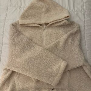 H&M Cream Teddy Jacket